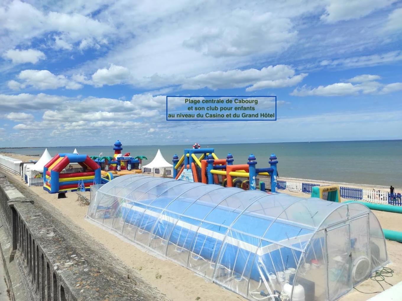 Cabourg, Appartement T2 Acces Direct Mer المظهر الخارجي الصورة